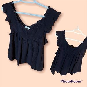 Womens crop top- size large